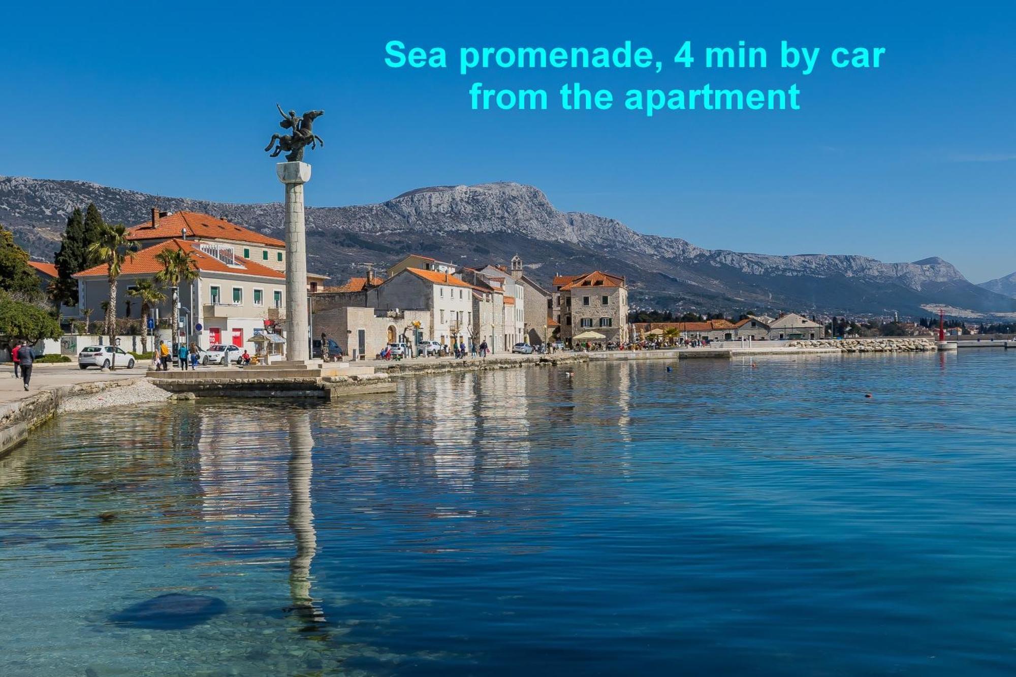 Modern Apartment Nikola In A Quiet Area Kaštel Stari Esterno foto